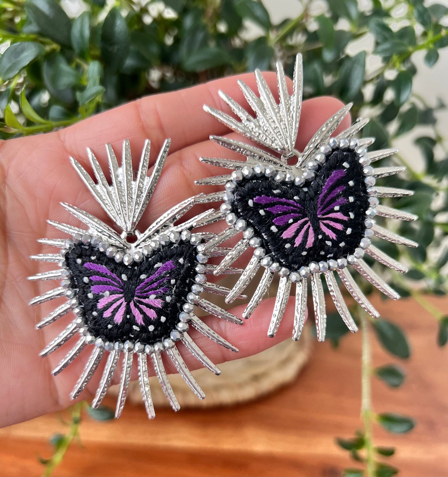 Mariposas handmade earrings
