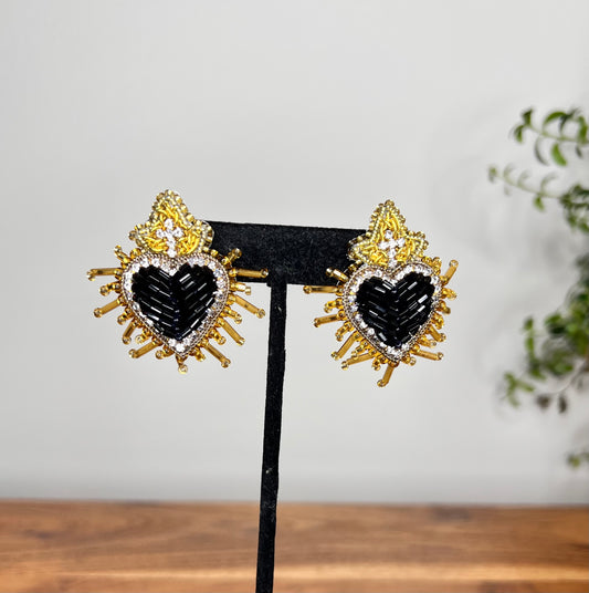 Sacred Heart earrings
