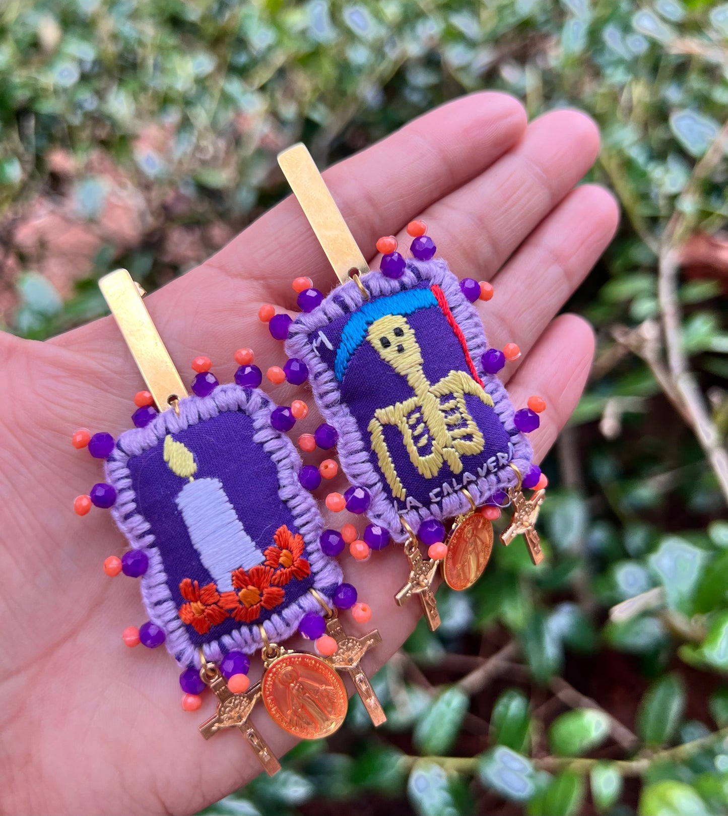 Día de Muertos Earrings.