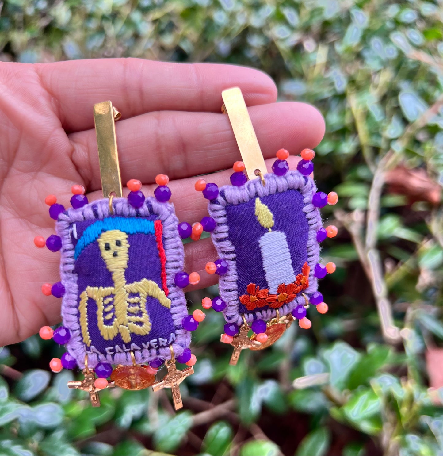 Día de Muertos Earrings.