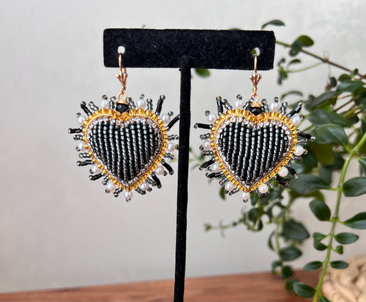 Handmade earrings.