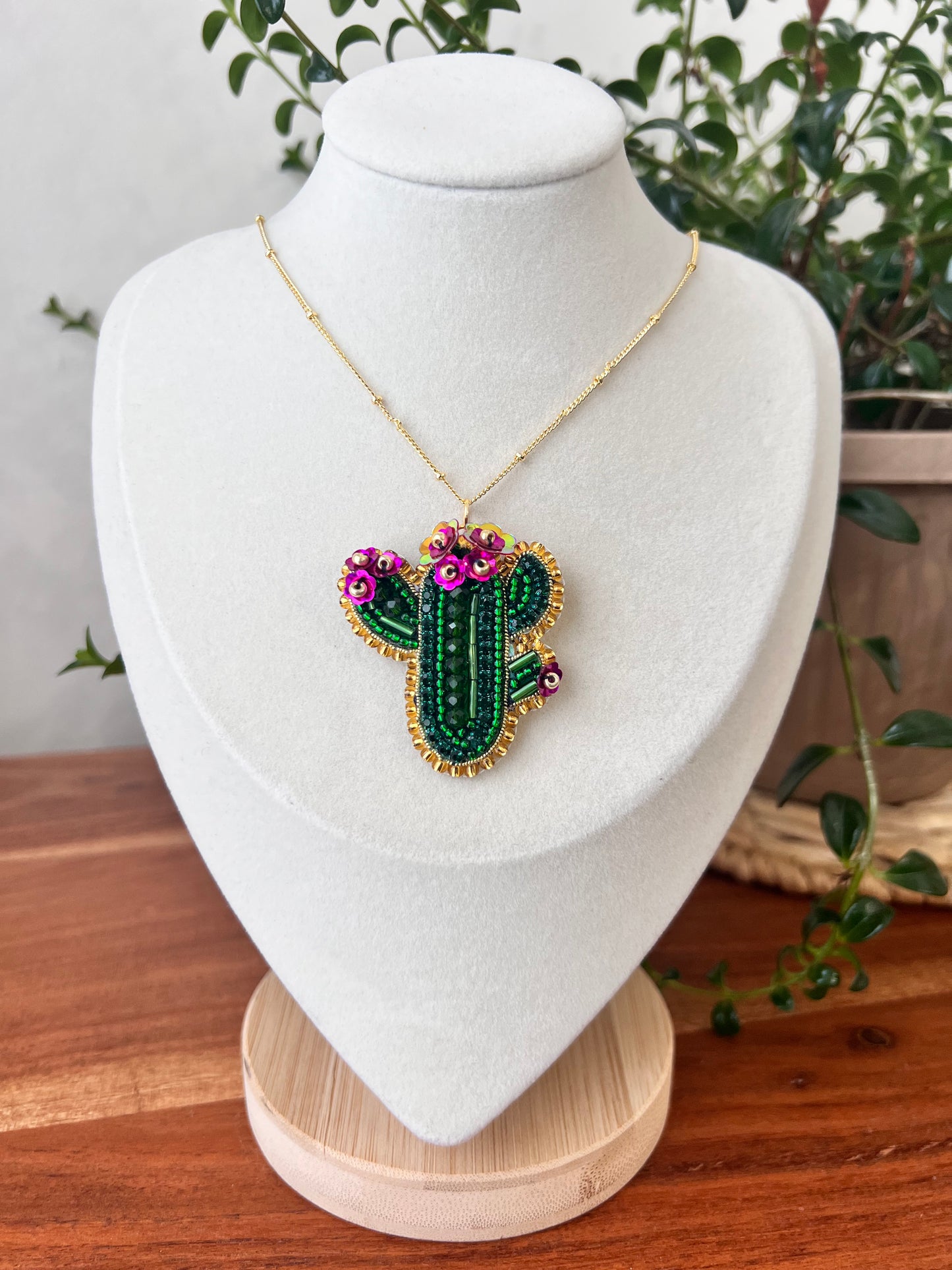 Cactus Necklace