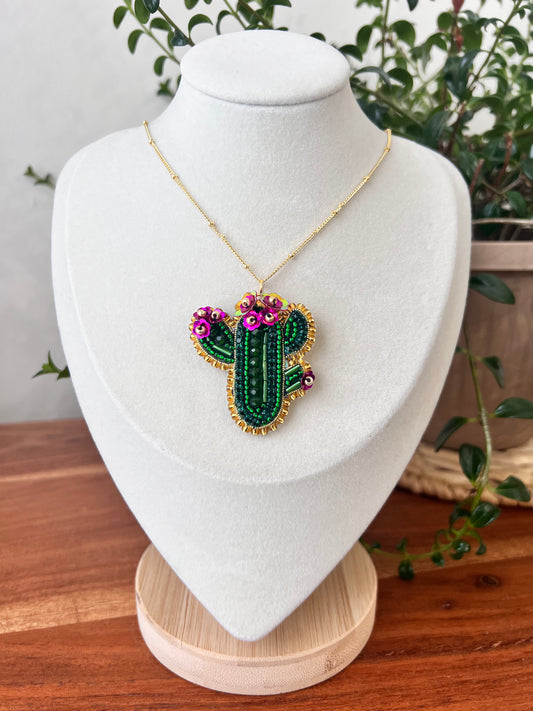 Cactus Necklace